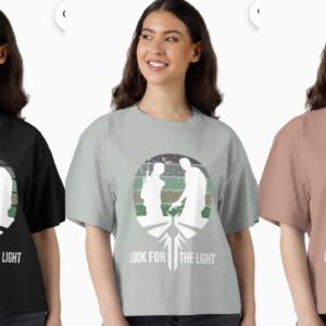 Look For The Light Camiseta holgada boxy